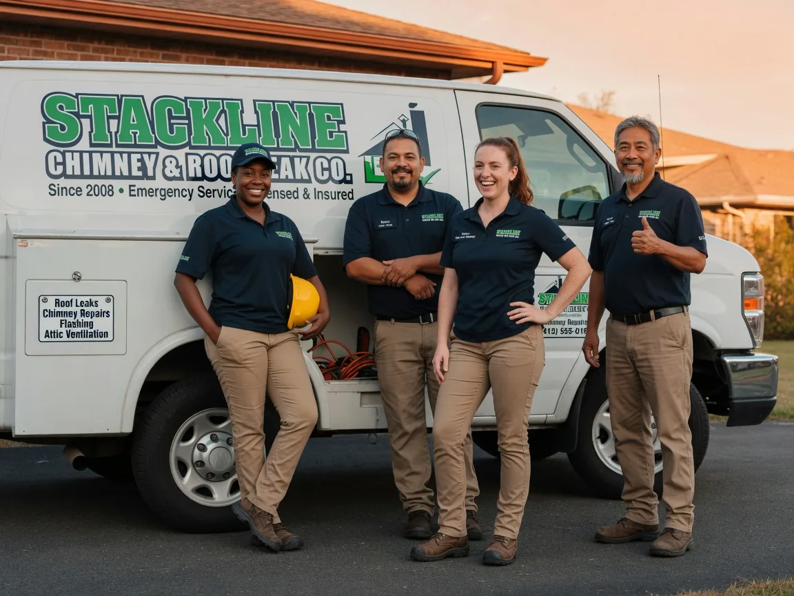 Chimney flashing repair company in Columbia, SD